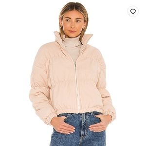 SNDYS Revolve Pink Bomber Jacket